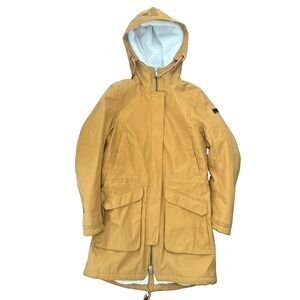 Helly Hansen Women's Boyne Insulated 2.0 Parka Utility Coat Size Small Khaki